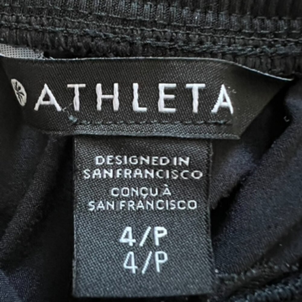 Athleta Brooklyn Ankle Pant In Black Size 4P - Picture 14 of 16